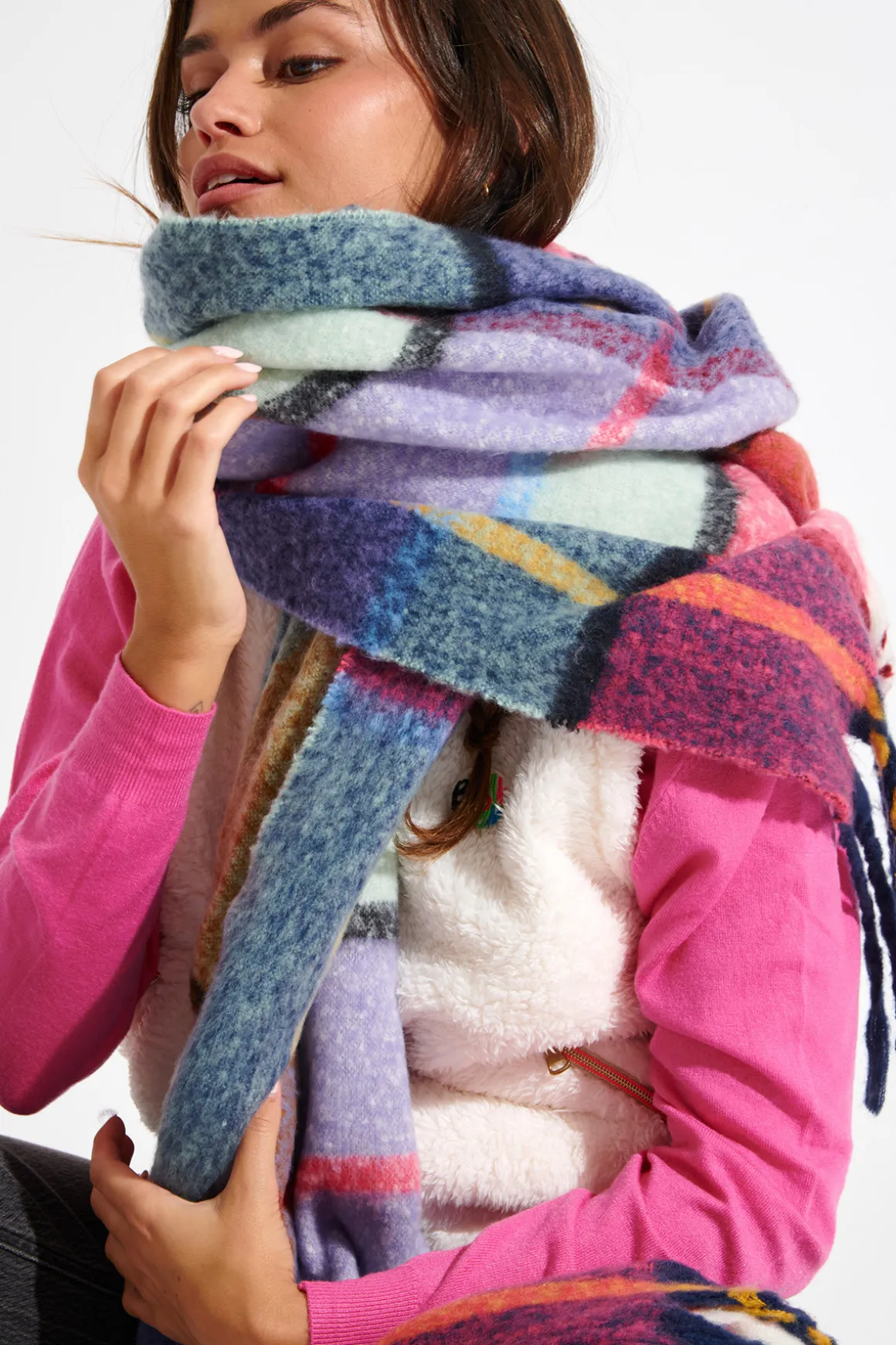 ACCESSOIRE TEXTILE Cyclamen OUKA BEAUMONT