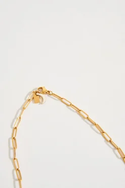 BIJOUX Or NECKLACE PAPERCLIP