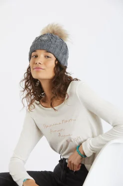 Bonnet Gris DOTTO LEMONWOOD