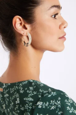 Boucles d'oreille Marron PEYTON SHASHI