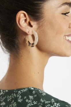 Boucles d'oreille Marron PEYTON SHASHI