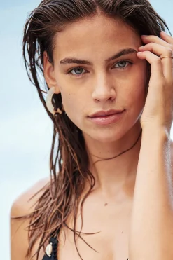 Boucles d'oreille Marron PEYTON SHASHI