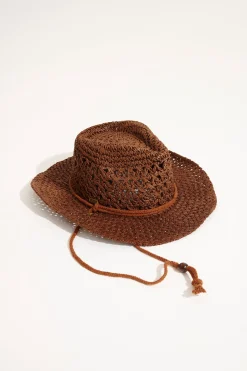 CHAPEAU Marron MEXWOOD HATSY