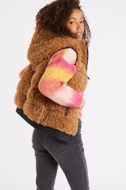 Doudoune Marron DULCIE WOODPARK