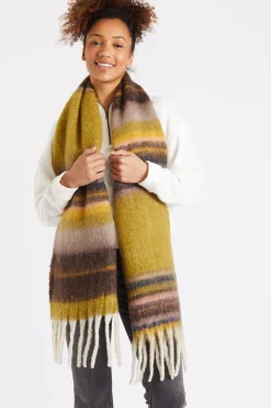 Echarpes et foulards Kaki KACIE PALANGA