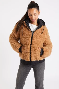 FAUSSE FOURRURE Marron IVANNA WOODPARK