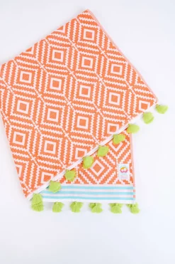 FOUTA Orange NANCY MARBELLA