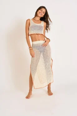 JUPE Ecru BLANAKI WILDERNESS