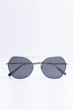 LUNETTES Noir Lunettes de soleil papillonnante - BM210P02