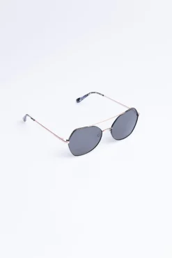 LUNETTES Noir Lunettes de soleil papillonnante - BM210P02