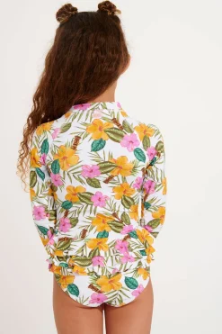 MAILLOT 1 PIECE Blanc M SPLASHY TORTUGA