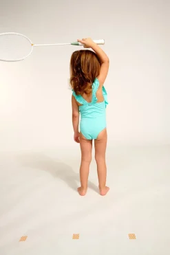 MAILLOT 1 PIECE Bleu B TUNES COLORSUN