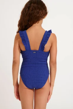 MAILLOT 1 PIECE Bleu M TUNES GROOVE