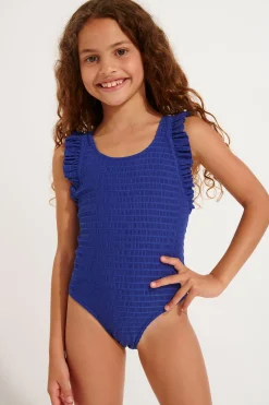 MAILLOT 1 PIECE Bleu M TUNES GROOVE