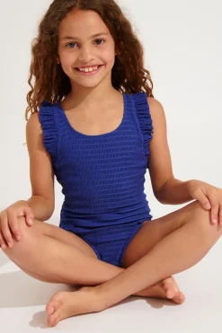 MAILLOT 1 PIECE Bleu M TUNES GROOVE