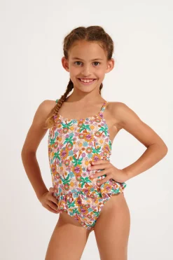 MAILLOT 1 PIECE Ecru M LEAFY DAISYDREAM