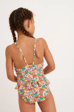 MAILLOT 1 PIECE Ecru M LEAFY DAISYDREAM