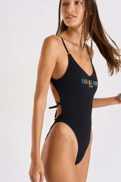 MAILLOT 1 PIECE Noir NEWTON COLORMOON