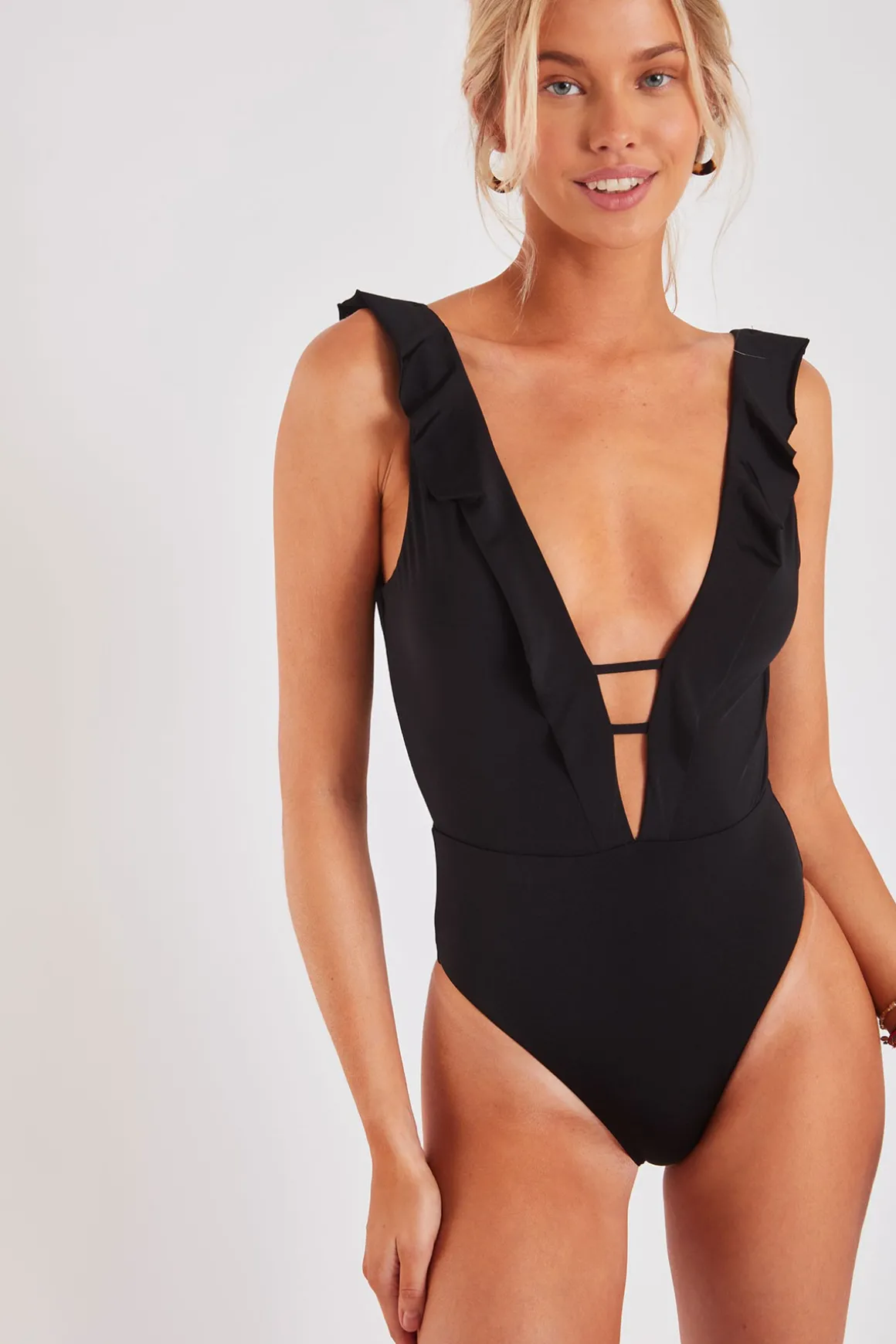MAILLOT 1 PIECE Noir PAUINI REINA