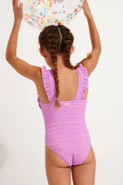 MAILLOT 1 PIECE Violet M TUNES GROOVE