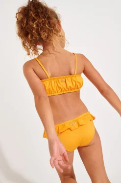 MAILLOT 2 PIECES Orange M TATI AZALEA