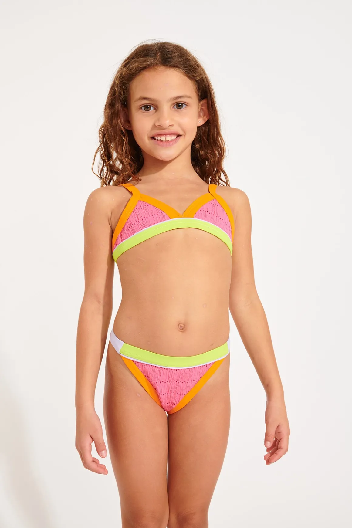 MAILLOT 2 PIECES Rose M JERRY HABANCOLOR