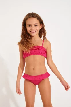 MAILLOT 2 PIECES Rose M TATI AZALEA