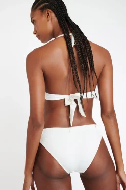 Maillot de bain 2 pièces ecru MAHO & DITA SANTAFE