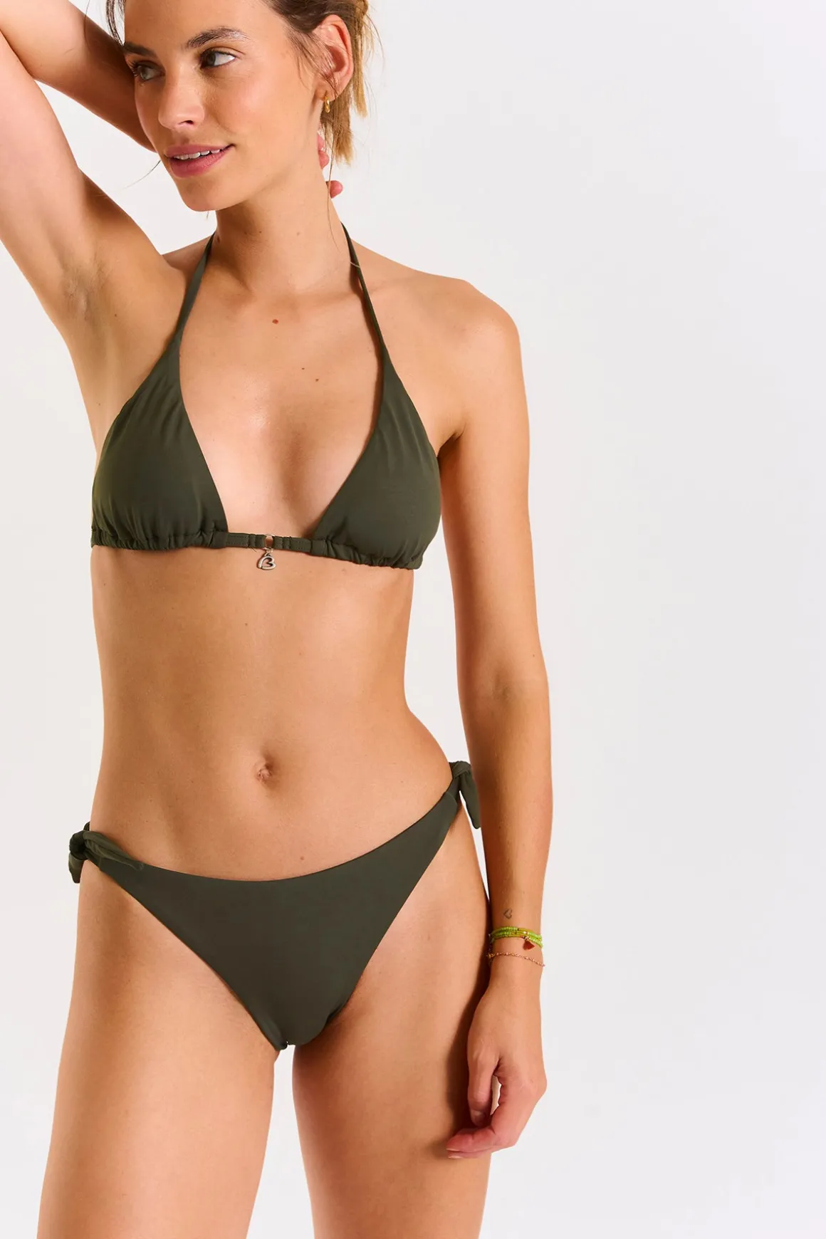 maillot de bain 2 pièces kaki RICO & MIKTA COLORSUN