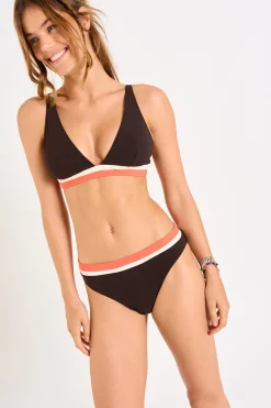 Maillot de bain 2 pièces marron DINO & LAKA MONTECITO