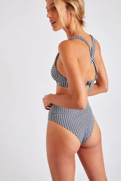 Maillot de bain 2 pièces noir Balco & Sandra Babydoll