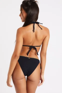 Maillot de bain 2 pièces noir YERO & DIMKA SANTAFE