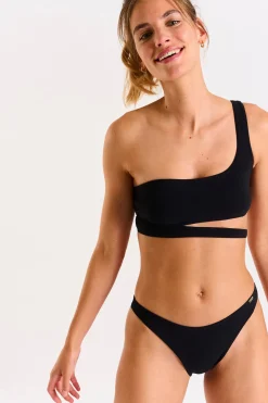 maillot de bain 2 pièces noir ASYMO & PAEA BLACK