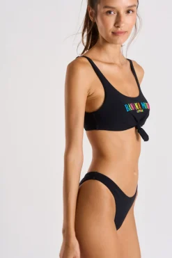 maillot de bain 2 pièces noir NOUO & NAIDA COLORMOON