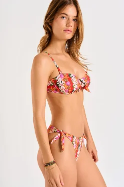 Maillot de bain 2 pièces rouge TOLKO & MIKTA SHELLBAY