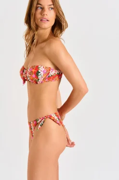 Maillot de bain 2 pièces rouge TOLKO & MIKTA SHELLBAY