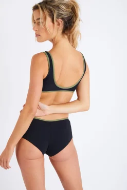 Maillot de bain sport noir Kenpo & Lapta Player