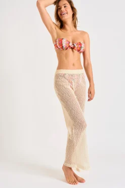 PANTALON BEACHWEAR Beige KISKA BEACHBLISS