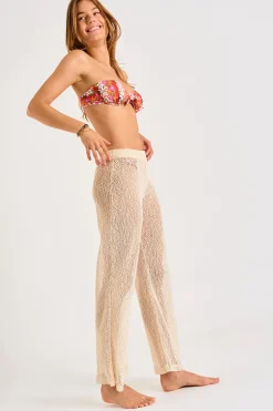 PANTALON BEACHWEAR Beige KISKA BEACHBLISS