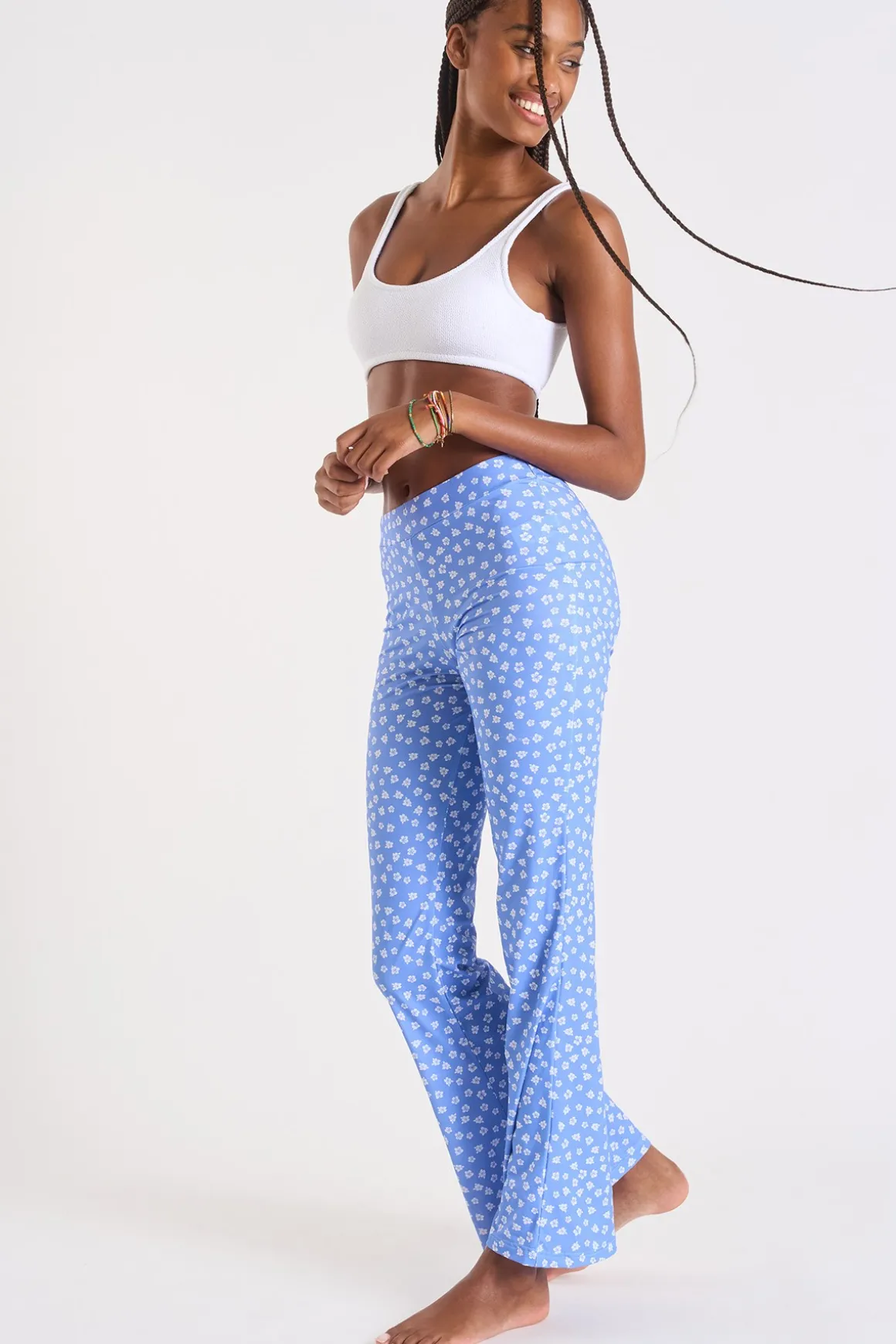 PANTALON BEACHWEAR Bleu NOELO BLOOMGIRL