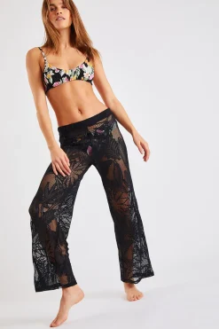 PANTALON BEACHWEAR Noir KISKA COCOBEACH