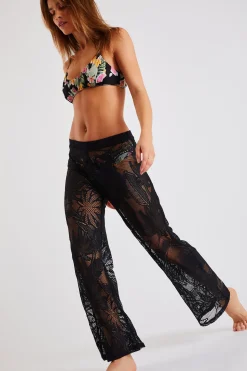 PANTALON BEACHWEAR Noir KISKA COCOBEACH