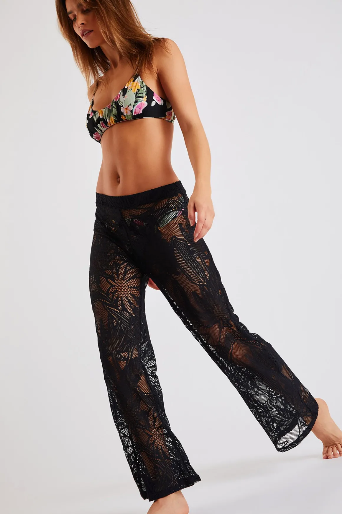 PANTALON BEACHWEAR Noir KISKA COCOBEACH