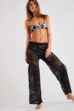 PANTALON BEACHWEAR Noir KISKA COCOBEACH