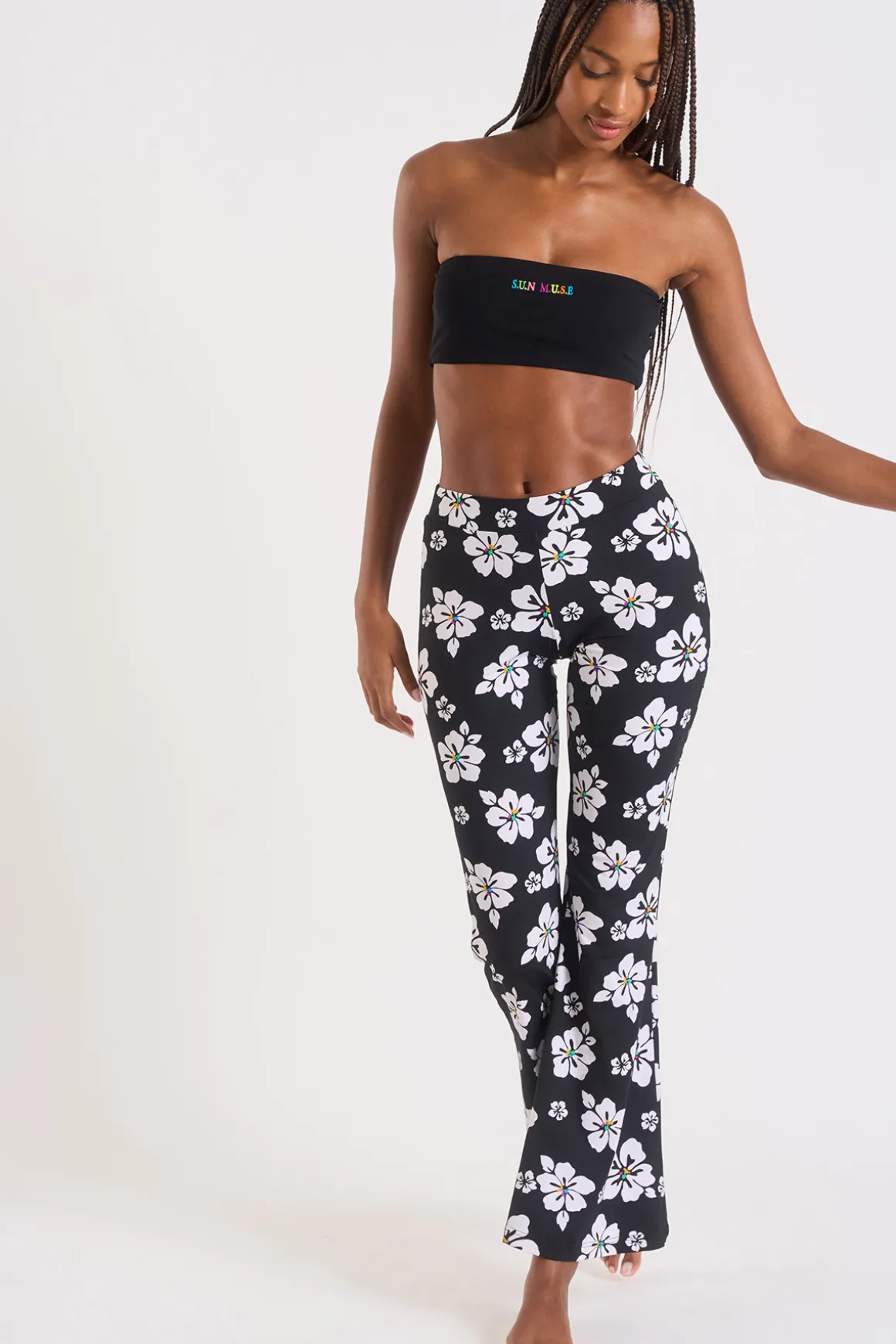 PANTALON BEACHWEAR Noir NOELO SUNMUSE