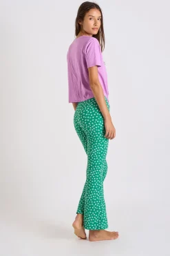 PANTALON BEACHWEAR Vert NOELO BLOOMGIRL