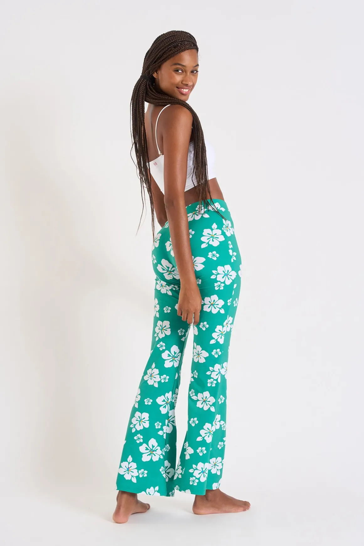 PANTALON BEACHWEAR Vert NOELO ISLANDGIRL