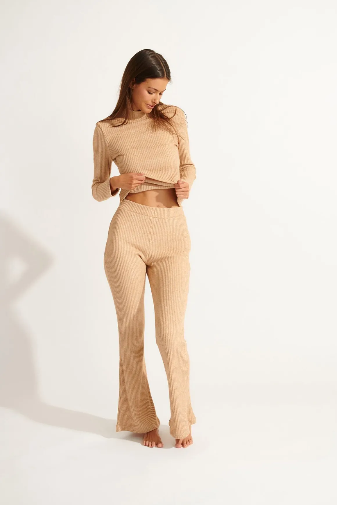 Pantalon Beige NAOLIA GINGER