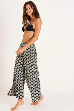 PANTALON Noir STEFA SARONG