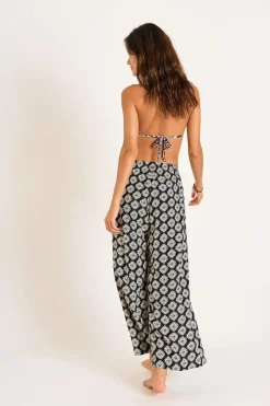 PANTALON Noir STEFA SARONG